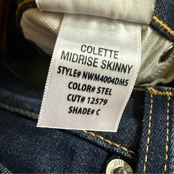 Hudson Colette Midrise Skinny Jeans Women’s 26 - Picture 8 of 8